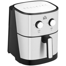 Air Fryer Oven 1700W 6.9 Quart, 360Â° Circulation, Adjustable Timer for Healthy Cooking, Black